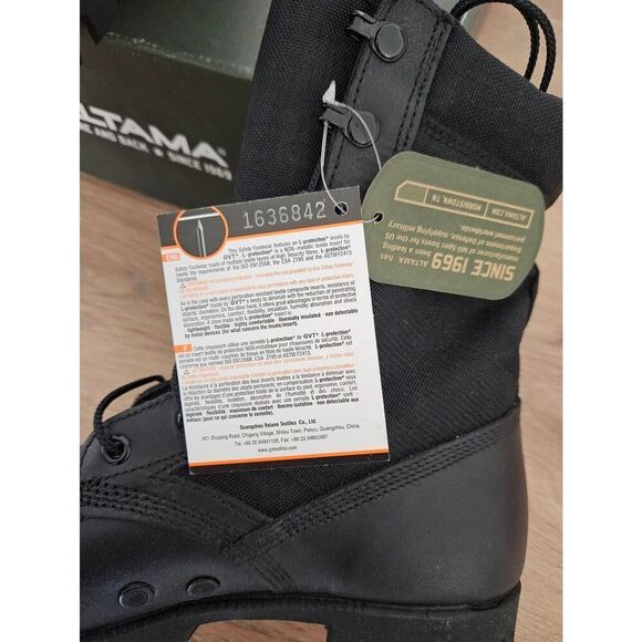 Altama Jungle PX 10.5 Black Combat Boots main image 6